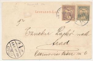 1902 Lupény, Lupeni; Kox kemencék, kokszgyár, mosómű és osztályozómű. Joánovits és Sternád kiadása /...