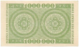 Németország / Weimari Köztársaság / Essen 1923. 1.000.000M T:F szép papír
Germany / Weimar Republic...