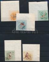 1953 Népstadion 5 klf ívsarki vágott bélyeg