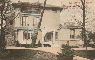 Paris Hotel on Boulevard Suchet by Hector Guimard