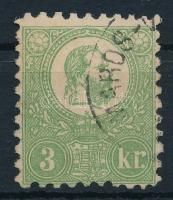 1871 Kőnyomat 3kr (min 220.000)