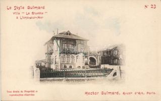 Lion-sur-Mer the villa ´La Bluette´ by Hector Guimard