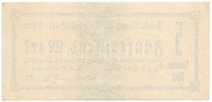 Németország / Weimari Köztársaság / Essen 1923. 5000M T:F szép papír
Germany / Weimar Republic / Es...