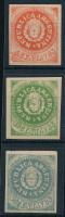 Argentína 1862/1864 Mi 5 II - 7 II garancia nélkül / no guarantee
