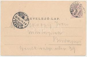 1899 Szatmárnémeti, Szatmár, Satu Mare; Székesegyház, Zárda, Deák tér nyugati oldala. Reizer János k...