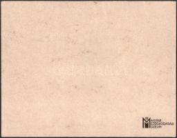 Gönczi Béla (1934-): A 100 éves Mezőgazdasági Múzeum (Vajdahunyad vára, Bp.), 1995. Rézkarc, papír, ...