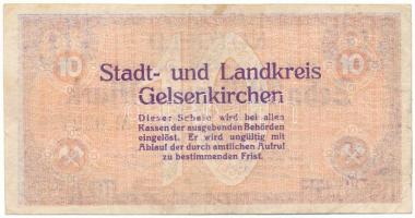 Németország / Weimari Köztársaság / Gelsenkirchen 1923. 10.000.000M T:F pici szakadások
Germany / W...