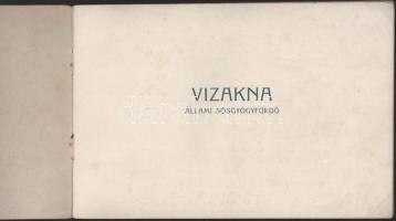 cca 1910 Vízakna Állami Sósgyógyfürdő. Bp., Pallas-ny., 27+5 p. Fekete-fehér fotókkal, alaprajzokkal...