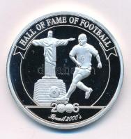 Uganda 2006. 2000Sh Ag "A labdarúgás halhatatlanjainak csarnoka - Brazília 2000-es évek / Rober...