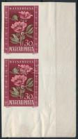 1950 Virág (I.) 30f ívsarki függőleges pár