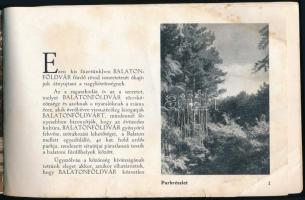 "Vegyen telket a Balaton legszebb helyén: Balatonföldváron!" Bp., Athenaeum, 20 p. + 1 (Ba...