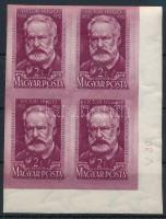 1952 Victor Hugo ívsarki vágott 4-es tömb