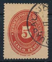 Mexikó 1895 Mi 173 garancia nélkül / no guarantee (Mi EUR 950.-)