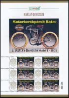 2025 Motorkerékpárok Retro - Harley-Davidson Model 1. 1905 motorkerékpár megszemélyesített hatos kisív