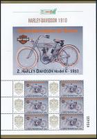 2025 Motorkerékpárok Retro - Harley-Davidson Model 6. 1910 motorkerékpár megszemélyesített hatos kisív