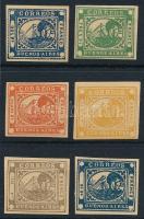 Argentína Buenos Aires 6 klf magas katalógus értékű bélyeg újnyomata