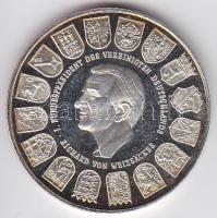Németország 1990 "Richard von Weizsäcker" Ag 14,4g emlékérem T:PP