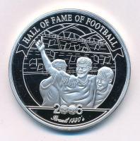 Uganda 2006. 2000Sh Ag "A labdarúgás halhatatlanjainak csarnoka - Brazília, 1990-es évek" ...