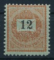 1888 12kr sztereo, szép állapotban