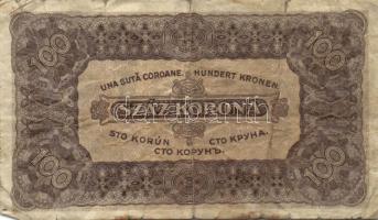 1913-1923. Kis korona tétel 10K fny-sal, 20K fny-sal, 100K (3x) T.W. nyomdahely jelölés nélkül + 100...