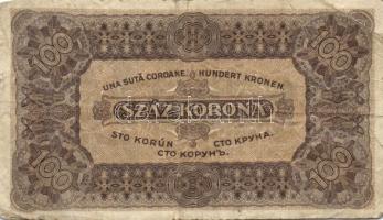 1913-1923. Kis korona tétel 10K fny-sal, 20K fny-sal, 100K (3x) T.W. nyomdahely jelölés nélkül + 100...