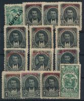 Ekvádor 14 klf hivatalos bélyeg (Mi EUR 188.-)