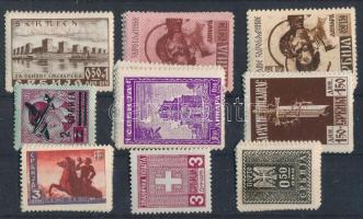 Szerbiai német megszállás 9 klf komplett kiadás (Mi EUR 216.-)