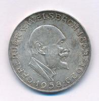 Ausztria 1958. 25Sch Ag "Auer von Welsbach" T:AU,XF patina Austria 1958. 25 Schilling Ag "Auer von Welsbach" C:AU,XF patina Krause KM#2884