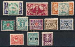 Danzig 11 klf komplett kiadás (Mi EUR 109.-)