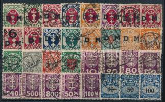 Danzig 32 klf hivatalos bélyeg (Mi EUR 729.-)