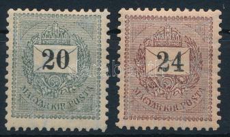 1898 20kr + 24kr