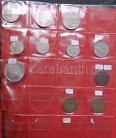 Spanyolország 1870-1997. Tartalmas! ~100 darabból álló klf éremgyűjtemény albumba rendezve T:vegyes