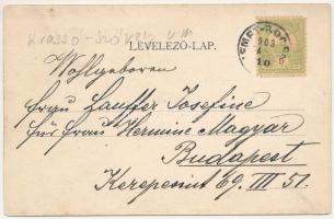 1903 Vaskoh, Vaskóh, Coh, Vascau; látkép. Adolf Rosner kiadása / general view (r)