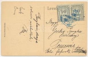 Teregova, Terregova; látkép. Bonna Sándor kiadása / general view (kopott sarkak / worn corners)