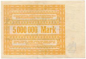 Németország / Weimari Köztársaság / Bochum 1923. 5.000.000M T:F
Germany / Weimar Republic / Bochum ...
