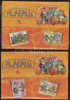 2008 Filafalu 6 klf társasjáték + Filafalu 5.- 6. bélyegszett, RR!