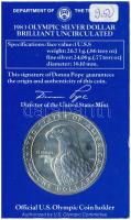 Amerikai Egyesült Államok 1983D 1$ Ag "XXIII. Nyári Olimpiai Játékok, Los Angeles" eredeti...