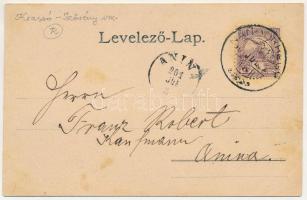 1901 Nándorhegy, Otelu Rosu, Ferdinand, Ferdinandsberg; Acélgyár, Martin kemence, üzlet. Haloska Ján...