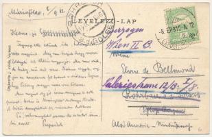 1912 Máriafölde, Nagyteremia, Teremia Mare (Torontál); Községháza, templom, vendéglő, Schulder üzlet...