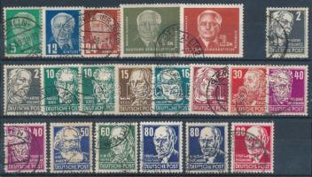 NDK 20 klf bélyeg, komplett kiadás is (GBP min. 320.-)