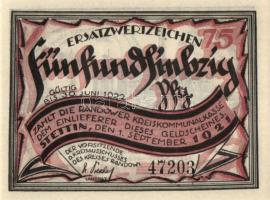 Németország 1922 Randow 12 db-os teljes sorozat T:1