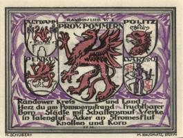 Németország 1922 Randow 12 db-os teljes sorozat T:1