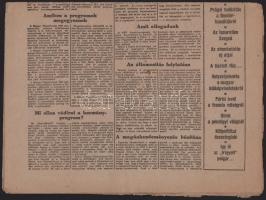 1947 Ellenzék, a Magyar Függetlenségi Párt hetilapja I. évf. 3. sz., 1947. szept. 13., kis lapszéli ...