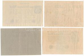 Német Birodalom / Weimari Köztársaság / Berlin 1923. 1.000.000M + 2.000.000M + 20.000.000M + 50.000....