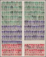 1933 Repülő (II.) 318 db (7 klf) bélyeg (48.600)