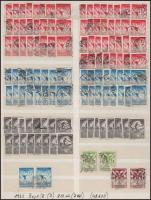 1933 Repülő (II.) 318 db (7 klf) bélyeg (48.600)