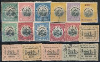 Venezuela 17 klf hivatalos bélyeg, komplett kiadás is (Mi EUR 179.-)
