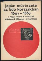 1960 Japán művészete az Edo korszakban villamosplakát 14x27 cm sarkán kis sérülés