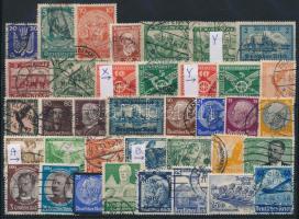Deutsches Reich 1924-1936 37 klf jobb bélyeg, komplett kiadások is (Mi EUR 431.-)