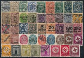 Deutsches Reich 44 klf jobb hivatalos bélyeg (Mi EUR 373.-)